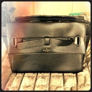 Kate spade mid size black purse
